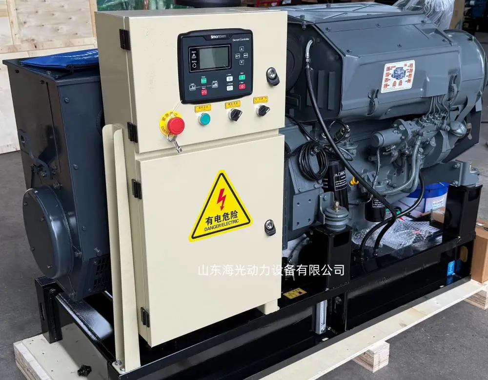 50千瓦风冷道依茨发电机 北内BF4L913四缸柴油机
