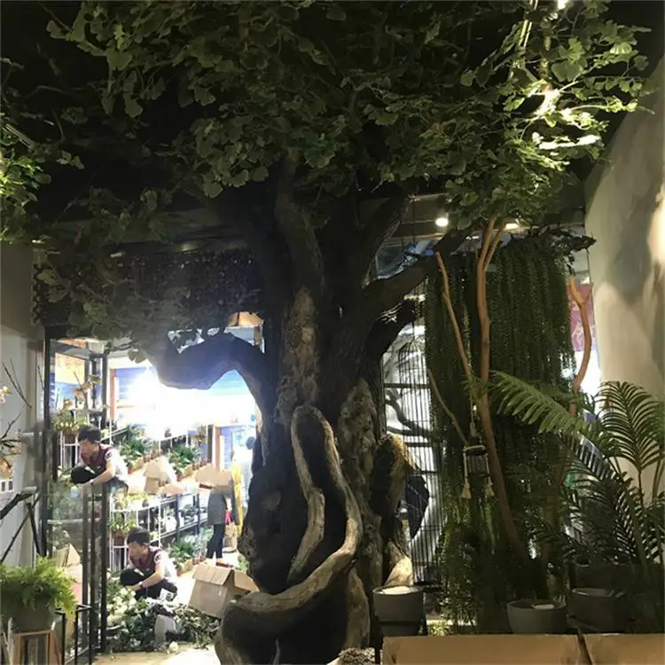清秀园林 丰南区 假树叶 仿真树景观大门 生产厂家