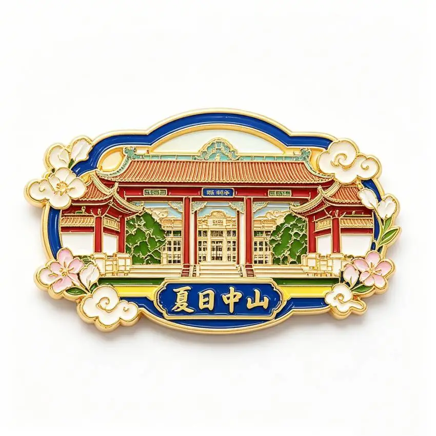 岭南建筑主题磁性冰箱贴景区周边礼品批量定制