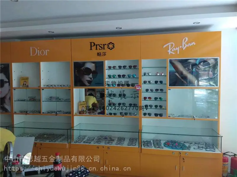 大量眼镜柜台全新高柜出售加工珠宝手表展示柜