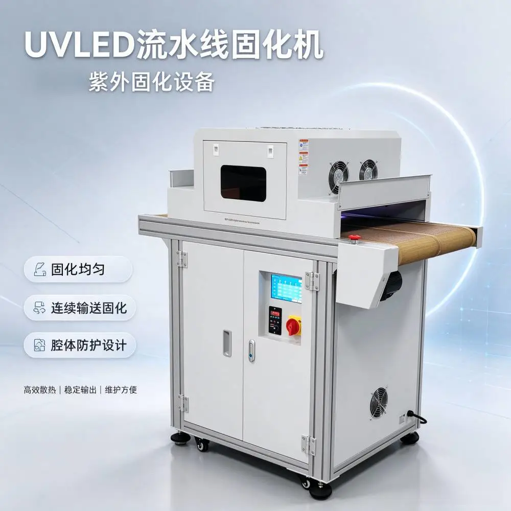UVLED流水线固化机 在线连续生产 厂家直供