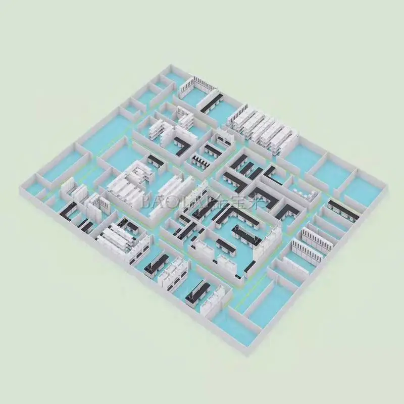 越秀微生物实验室设计 理化实验室建设公司 PCR实验室厂家合作