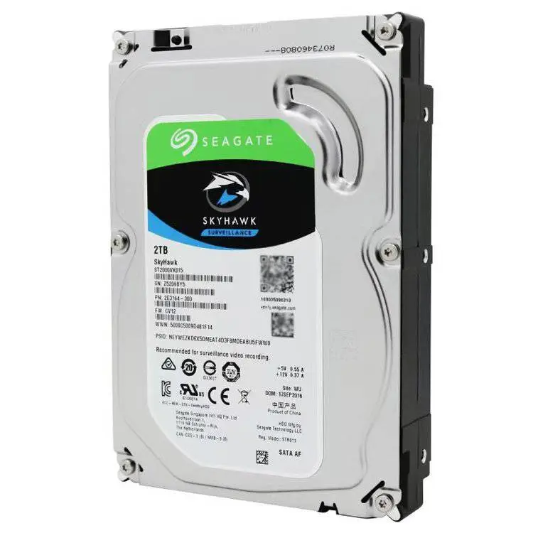 希捷 SEAGATE 酷鹰 企业安防监控录像机械硬盘 2TB ST2000VX015 低功耗