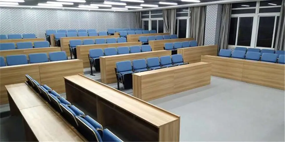 陕西 带写字板会议椅 阶梯教室排椅 布兰斯 厂家直销