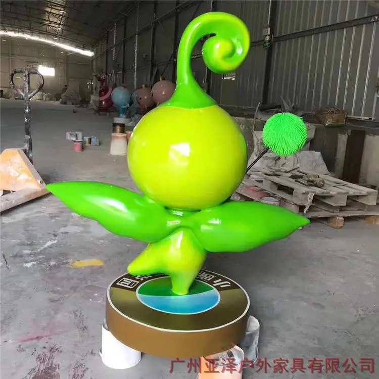 泉州 生态园仿铜人物挂件 商场树脂道具摆件定制 大型蔬菜玻璃钢雕塑