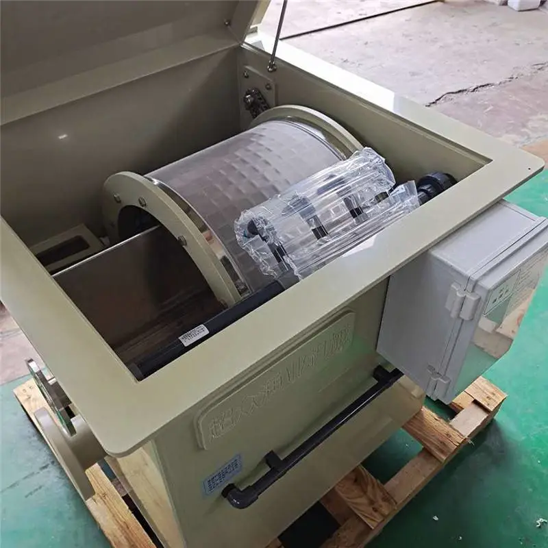 生产自动滚筒微滤机水产养殖粪便过滤