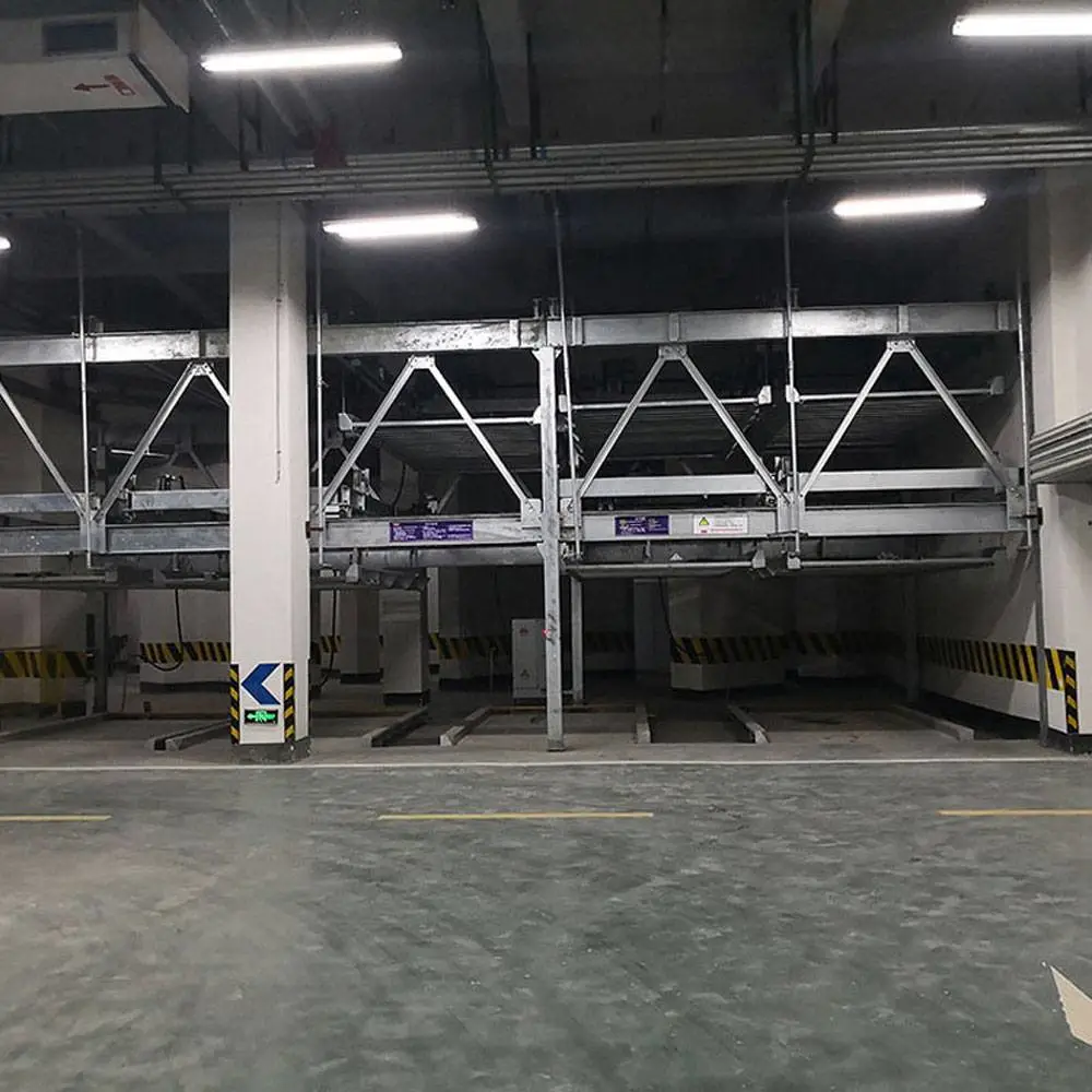忠县停车设备租赁 租凭立体停车租用 重列式机械停车设备回收 莱贝双柱停车出租