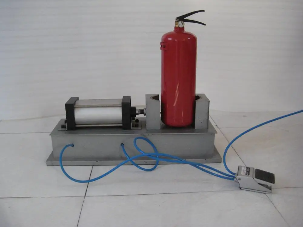鸿源机械CO2气体充压机 水基型灭火器充装机 灭火器维修流程注意事项