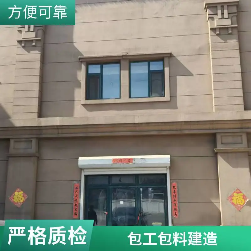 办公组合别墅 个性化定制 发泡陶瓷构件门柱仿石雕