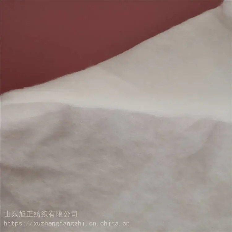 旭正纺织 涤棉针刺手工无纺棉 无荧光水洗丝绵 长期出售