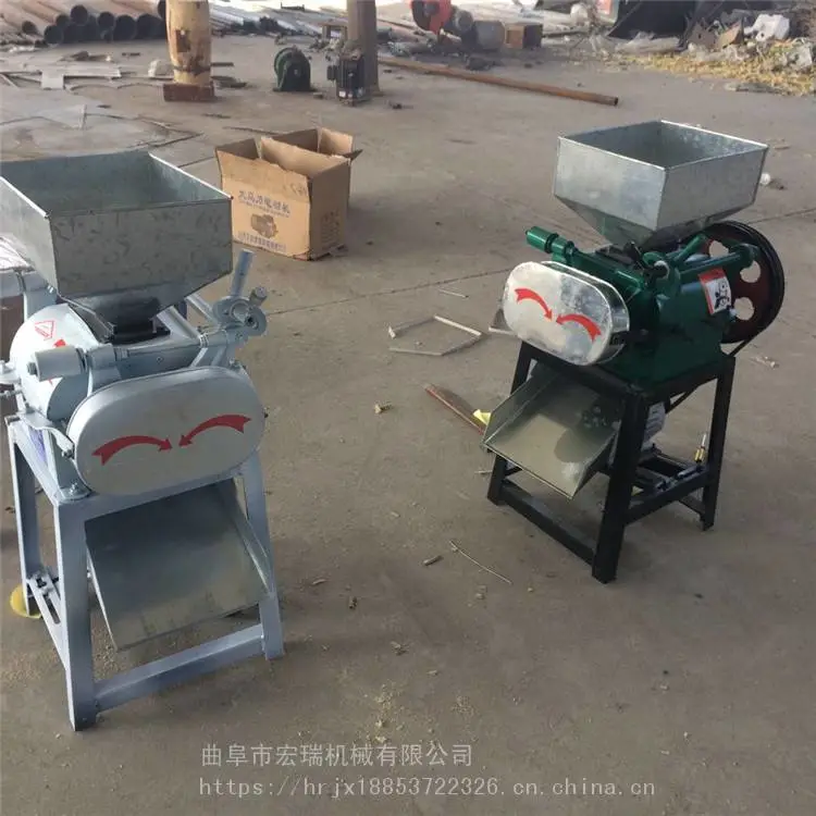 达州挤扁机报价小麦玉米电动挤扁机 玉米粉碎机