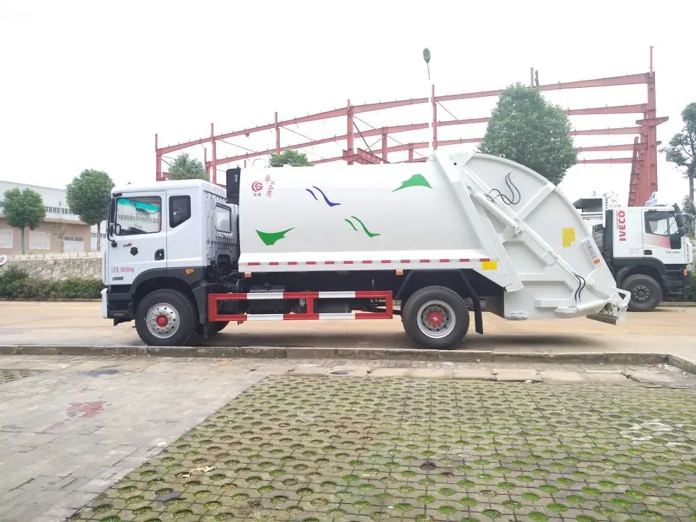 黑龙江自装卸压缩垃圾车 10方压缩垃圾车多少钱一辆