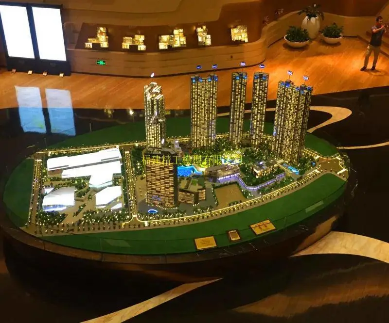 通化建筑模型-规划沙盘-电子沙盘