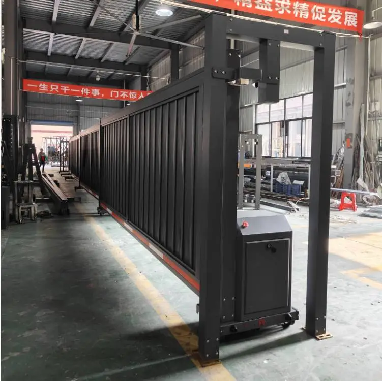 电动门伸缩源头工厂/铝合金电动门/电动伸缩门/铝合金伸缩门/悬浮门/段滑门/直线平移门/德盈佰汇电动门