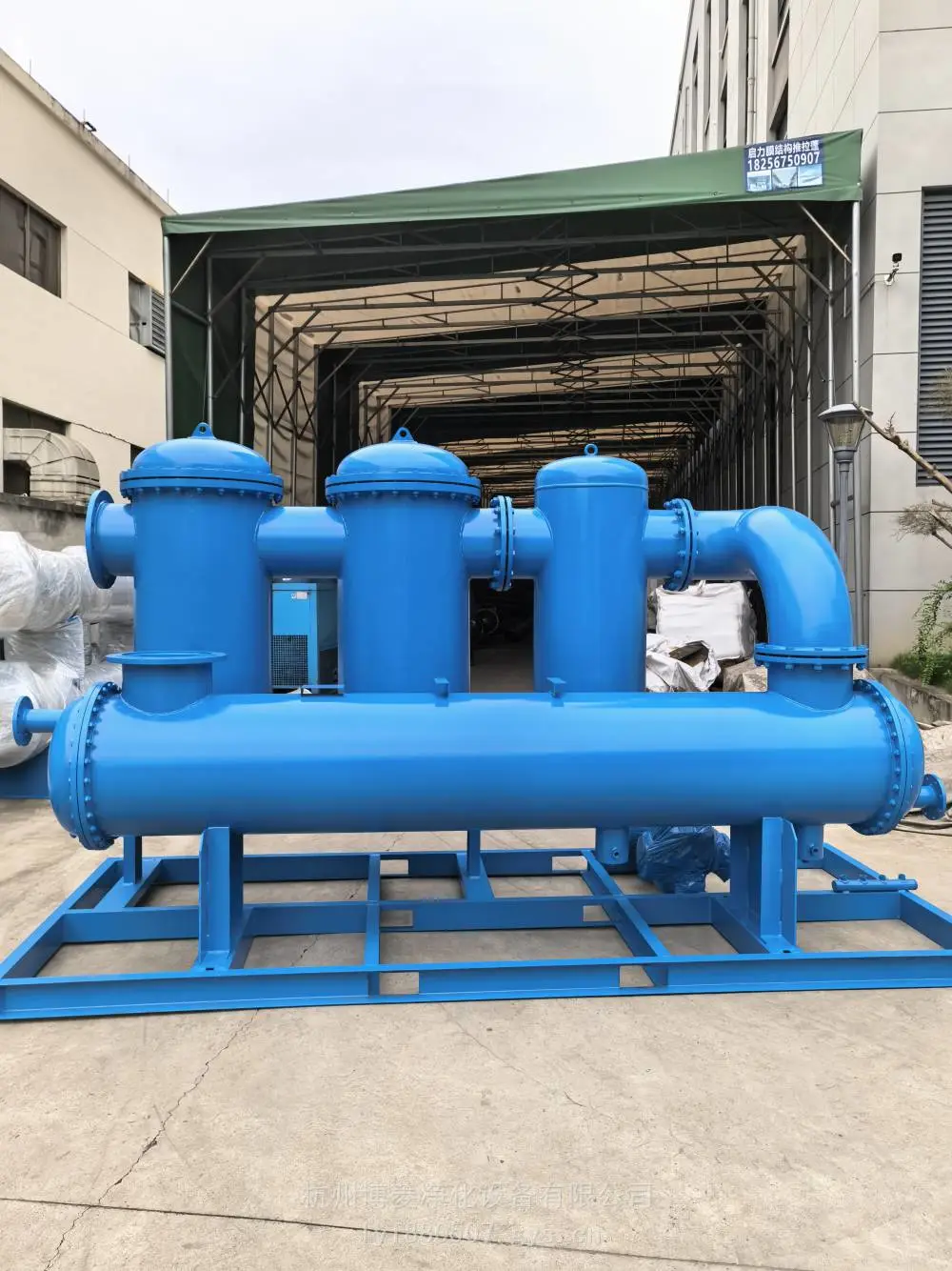 博菱300立方无动力水动无电干燥机没有动力有损耗冷干机过滤器