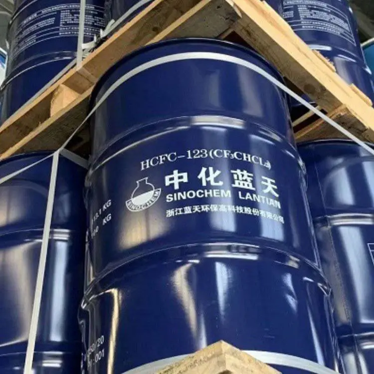 国产R123制冷剂100KG铁桶装中央空调螺杆机离心机