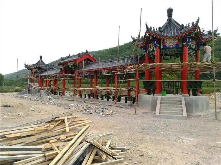 湖面凉亭图片 水泥凉亭琉璃瓦 凉亭图片优质服务