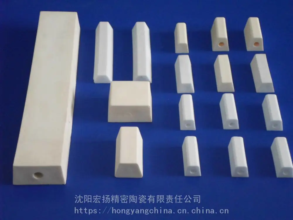 供应氧化铝陶瓷隔条块，耐极冷极热真空炉陶瓷零件