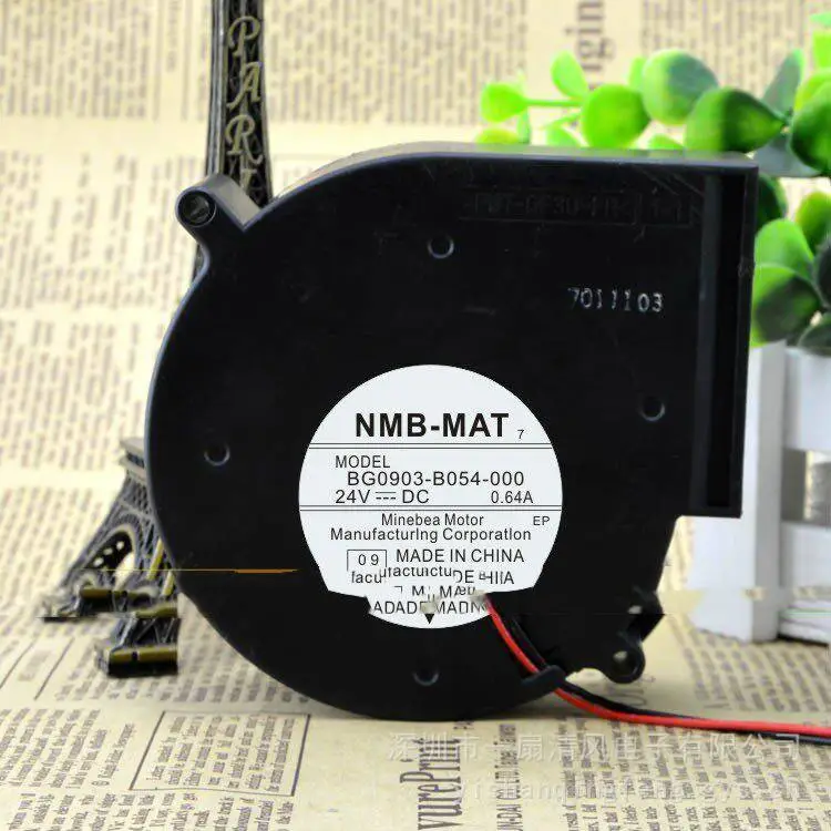 原装 NMB-MAT 9733 24V 0.64A BG0903-B054-000 变频器 涡轮散热风扇