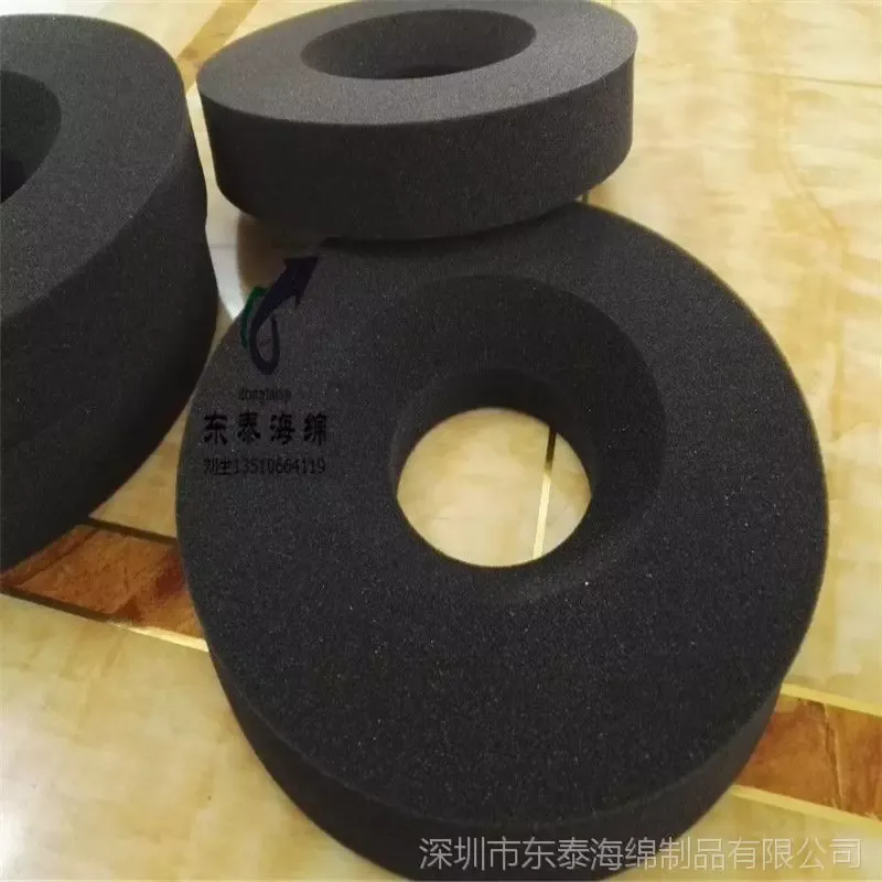 圆盘海绵斜切