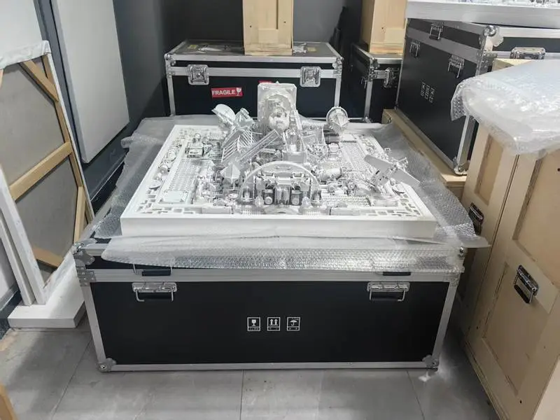供应航空箱定做铝合金箱航空运输箱防震收纳设备箱 航模箱