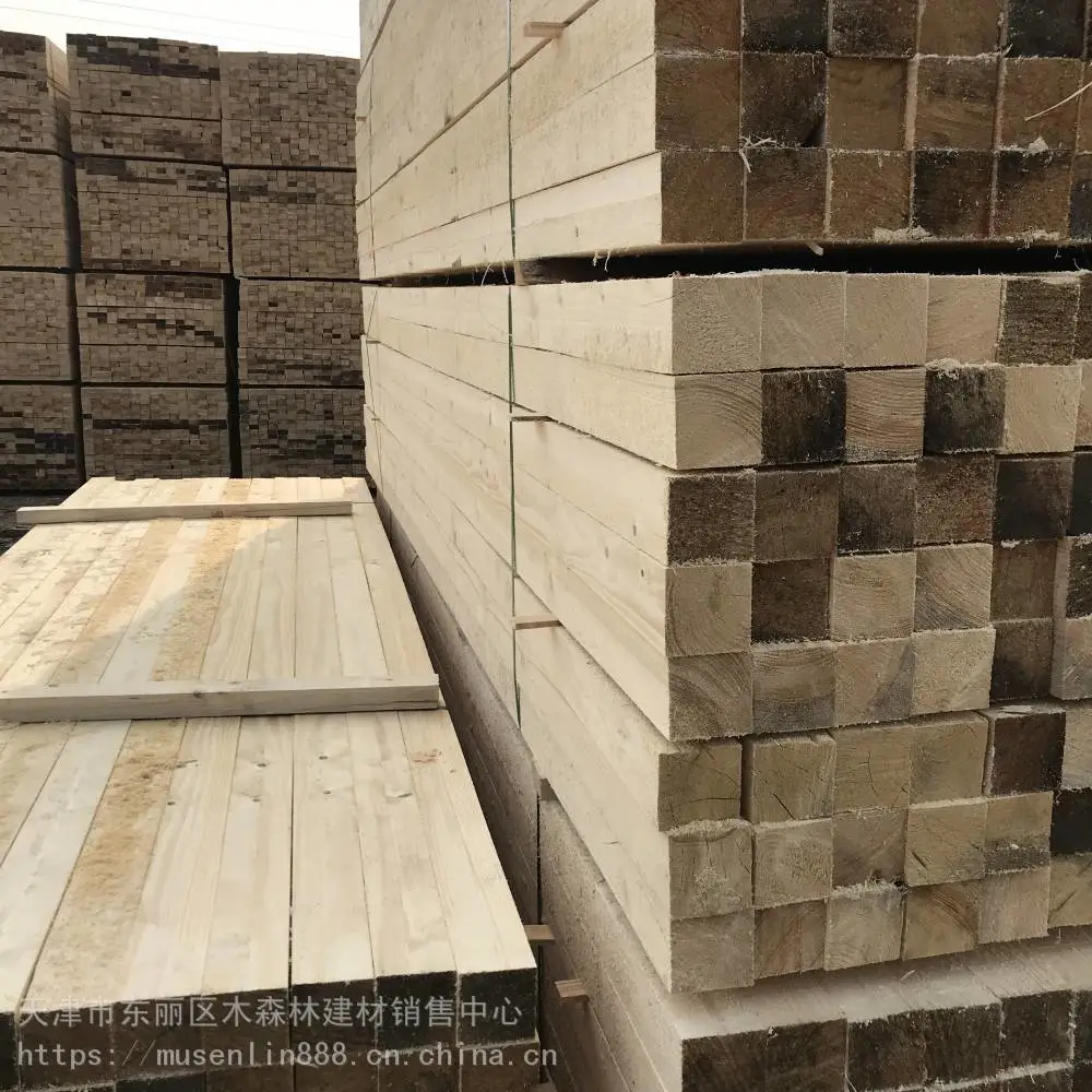 新乐建筑方木材质一方 张北木方批发市场5×7木方