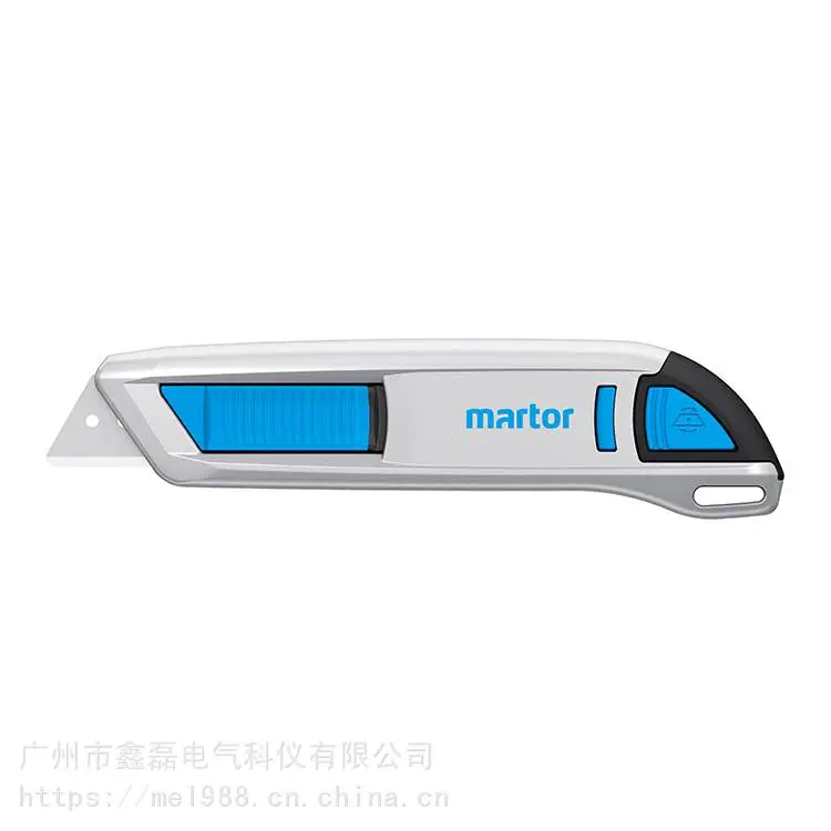 德国马特MARTOR 50000110铝合金安全开箱刀化工包装扎带裁切 50000110MEL安全刀