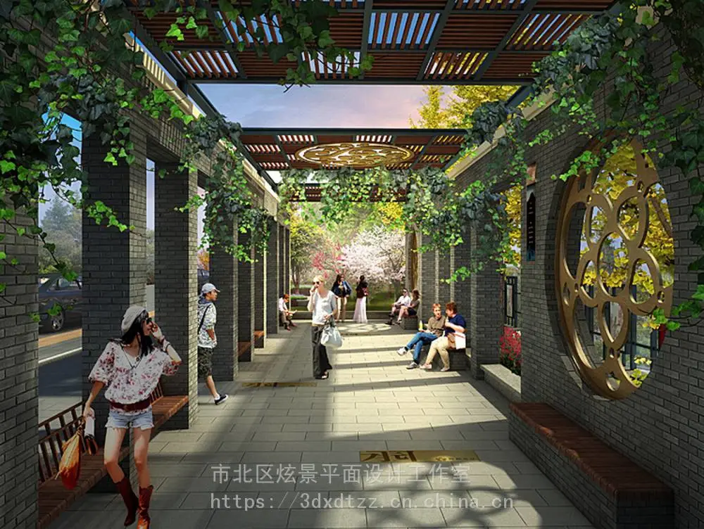 沂水效果图制作3D效果图鸟瞰效果图制作