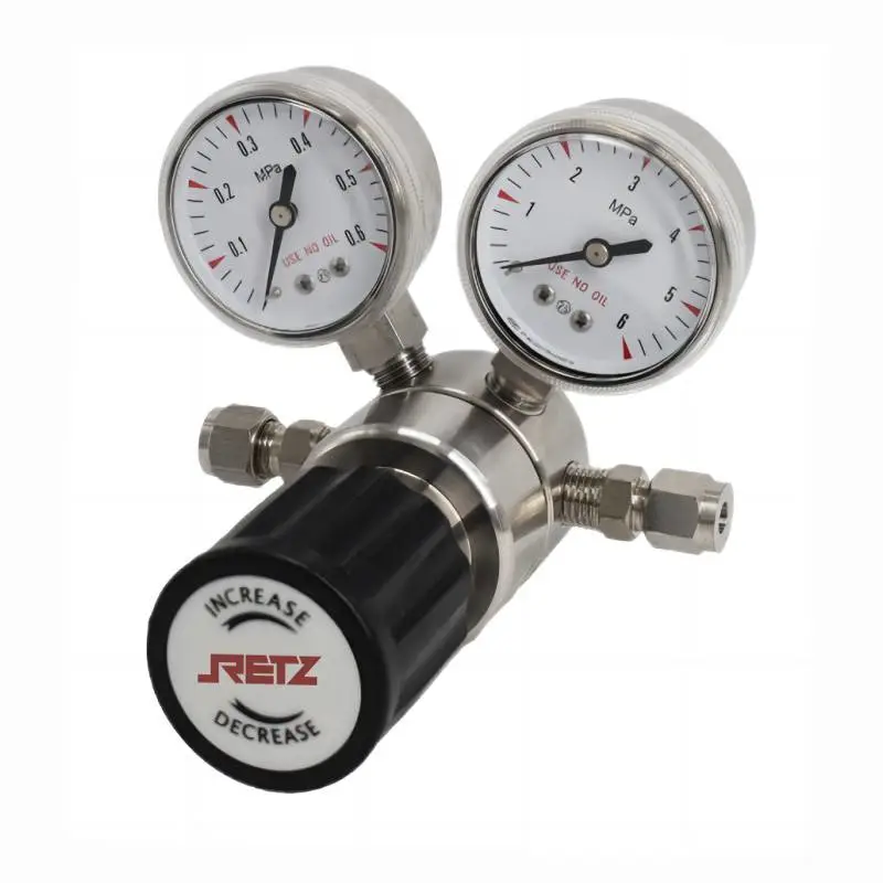 美国瑞茨RETZ 进口不锈钢减压器阀 气体特气应用