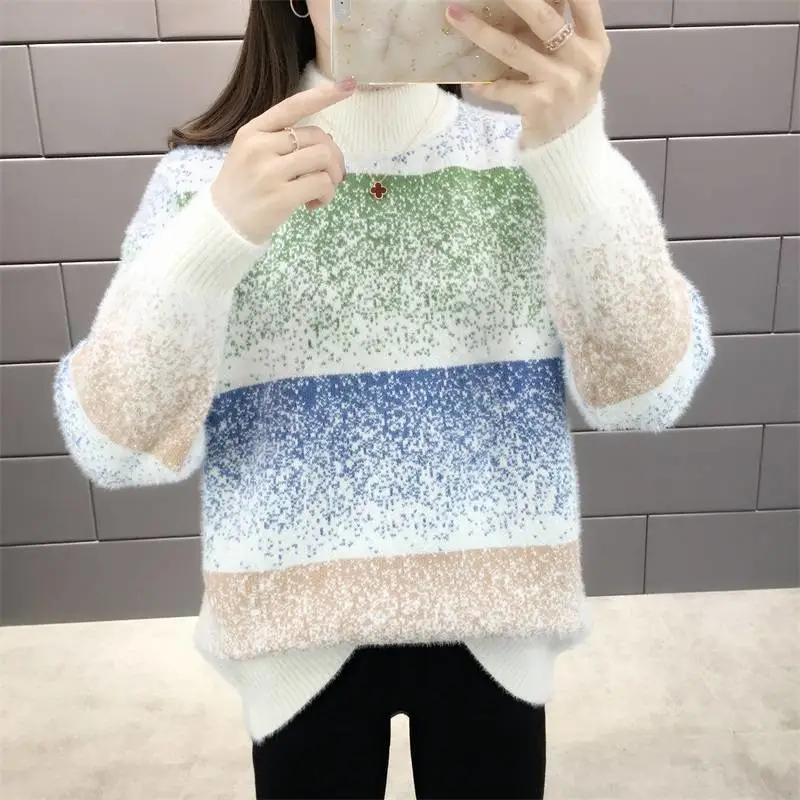 香港怀柔女针织套头羊毛衫义乌5一10元服装批发毛呢外套女中长款韩版