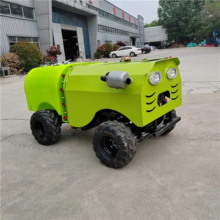 志成300L柴油自走打药机 大棚苗圃遥控喷药车 风送式果树农药喷雾机