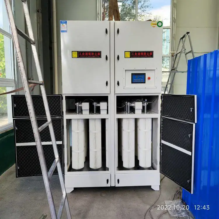 激光切割滤筒粉尘收集器 脉冲滤筒除尘器 工业环保除尘设备