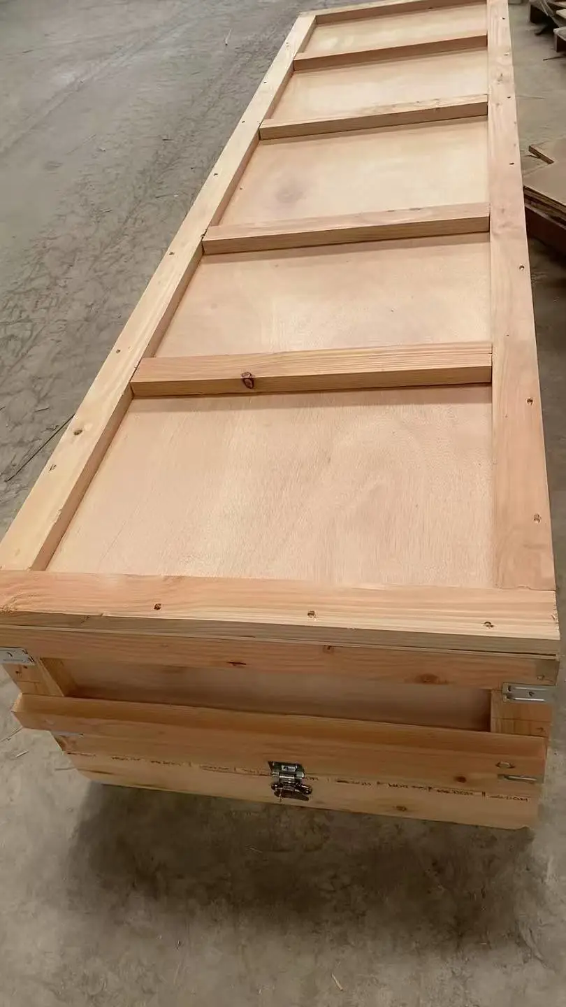 胶南木包装箱免熏蒸材质可出口根据货物来定制