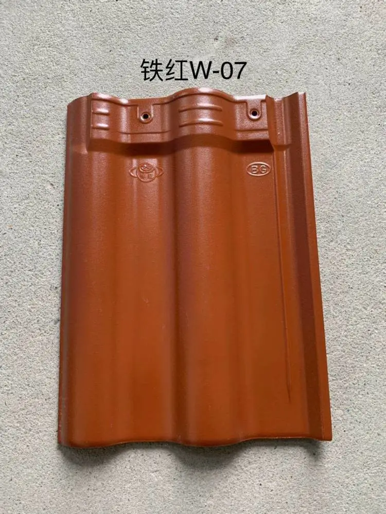 工程专用农村瓦安装方法高温烧成、抗冻