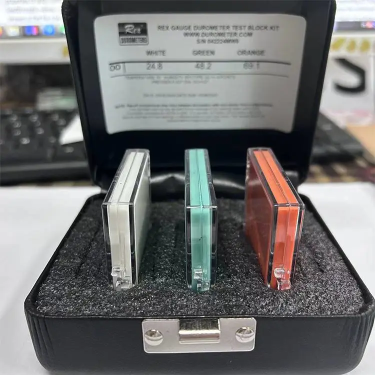 浙江 进口美国 REX TBK-00– 00 型测试块套件 邵氏标准块 Shore00