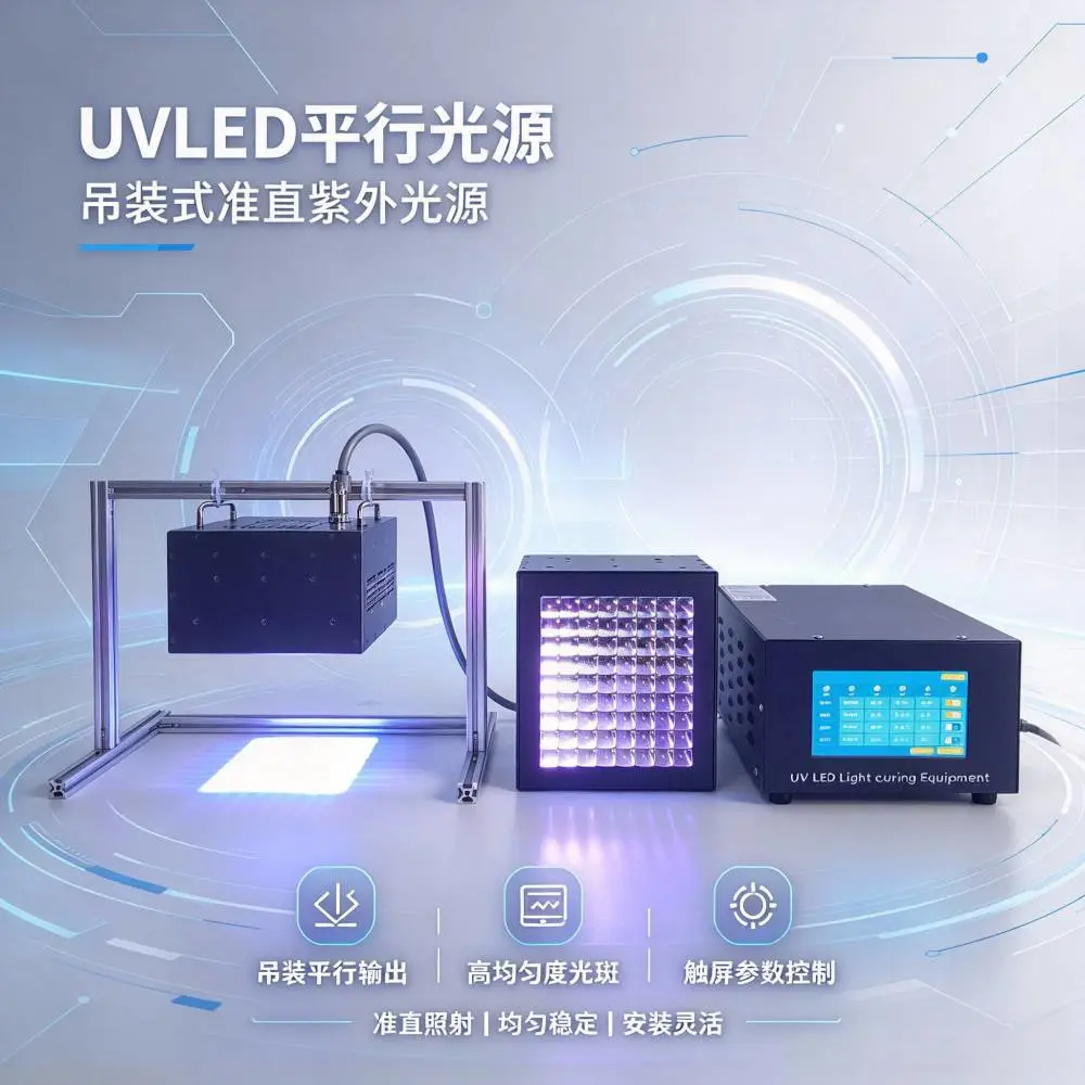 UV平行光固化灯 光纤涂覆固化 高光强 厂家直供