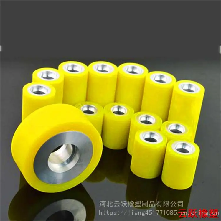 云跃 轴承包胶 耐磨不脱胶聚氨酯包胶轮 现货批发