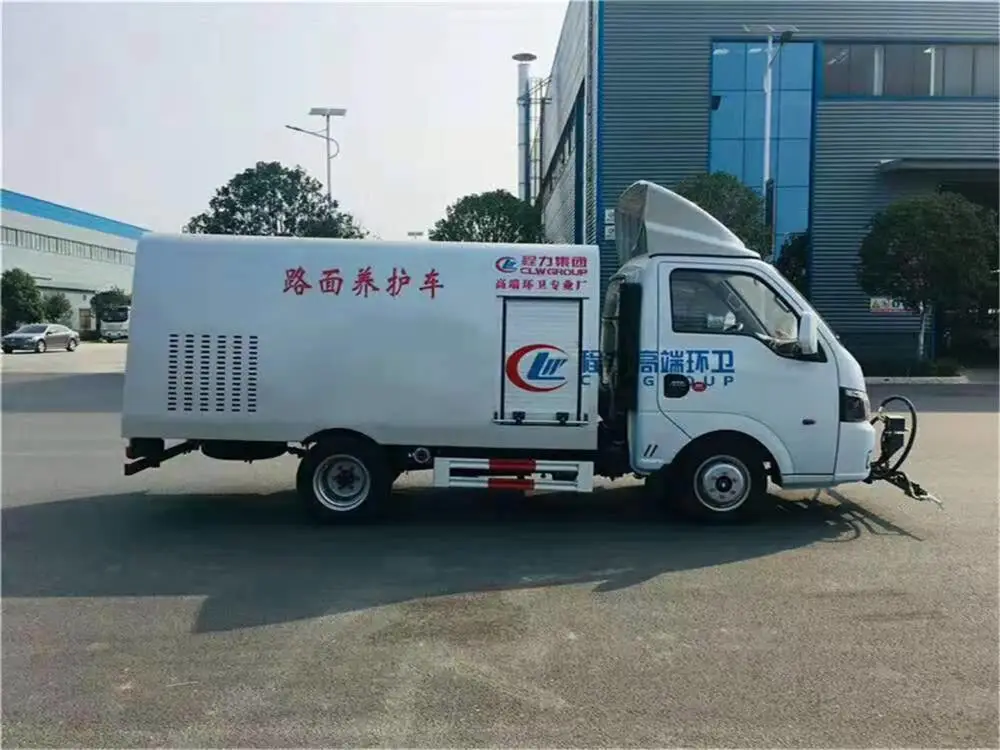 途逸蓝牌高压清洗车广场路面清洗车报价