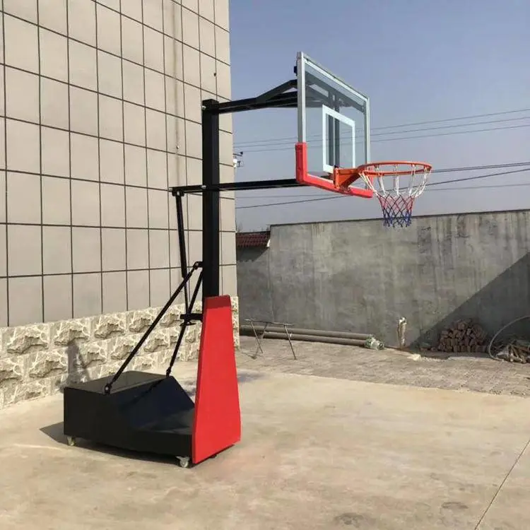 篮球架 可移动式 学校单位通用 防锈处理 厂家现货供应