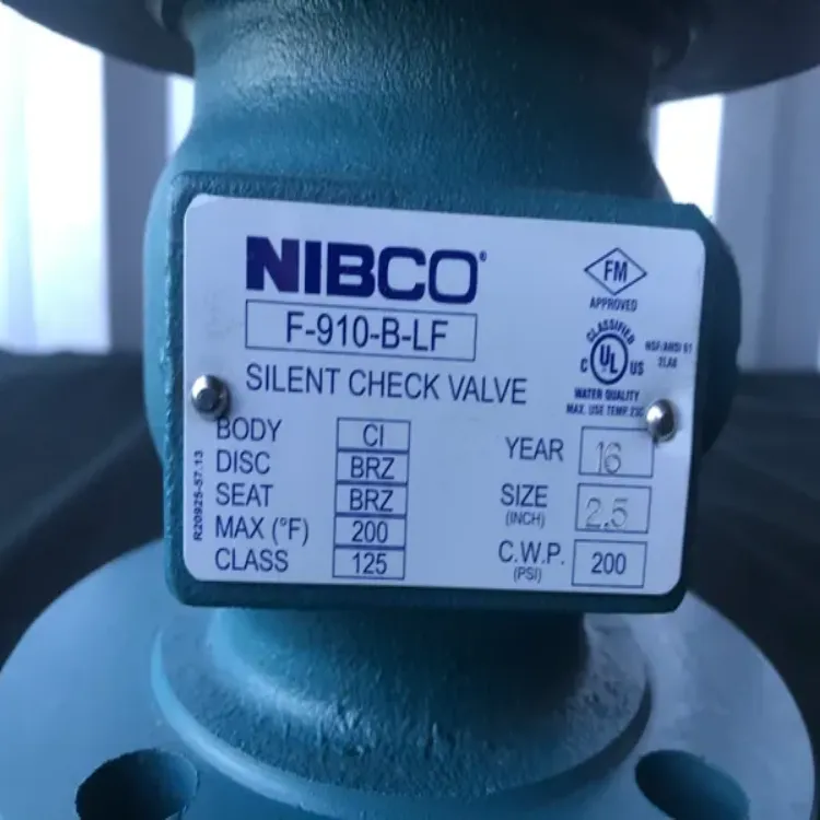 NIBCO止回阀尼必可F-910-B阀门系列套筒式旋塞阀产品