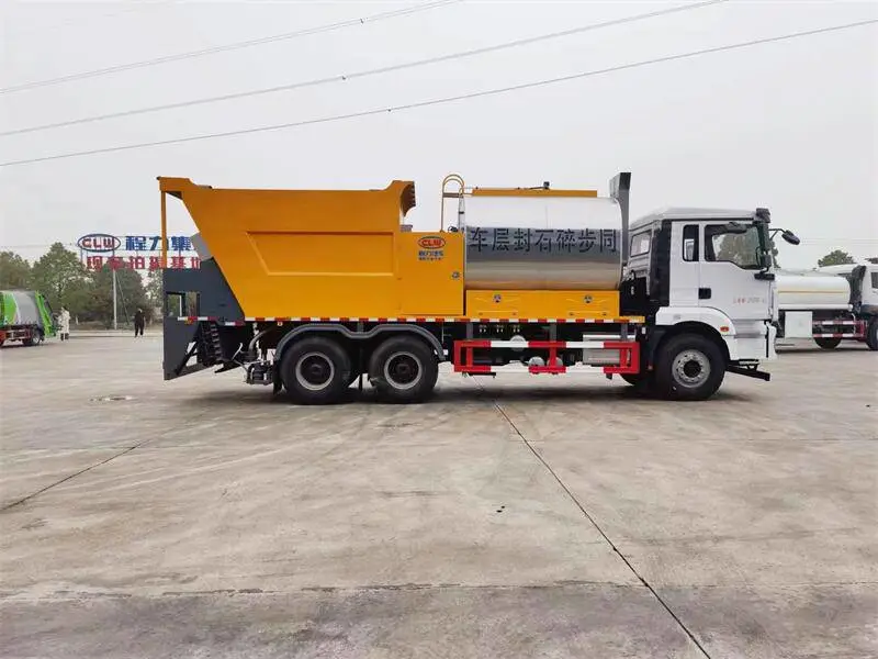 专业同步碎石封层车在线咨询 批发生产粉料撒布车