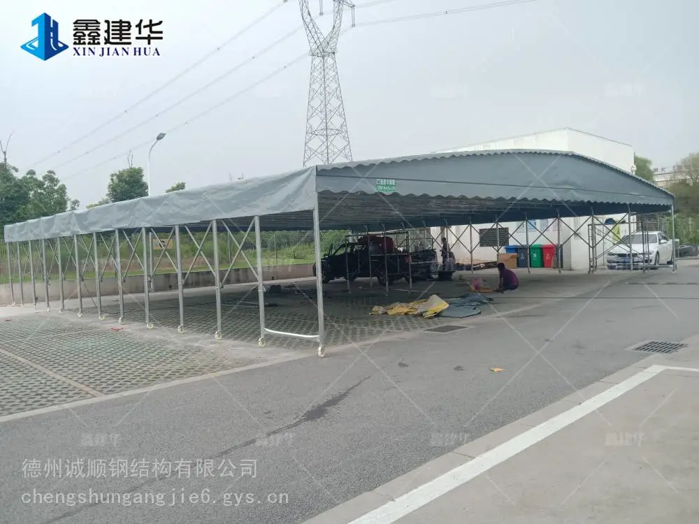 成都膜结构电动雨蓬棚厂西安雨棚游泳馆膜结构