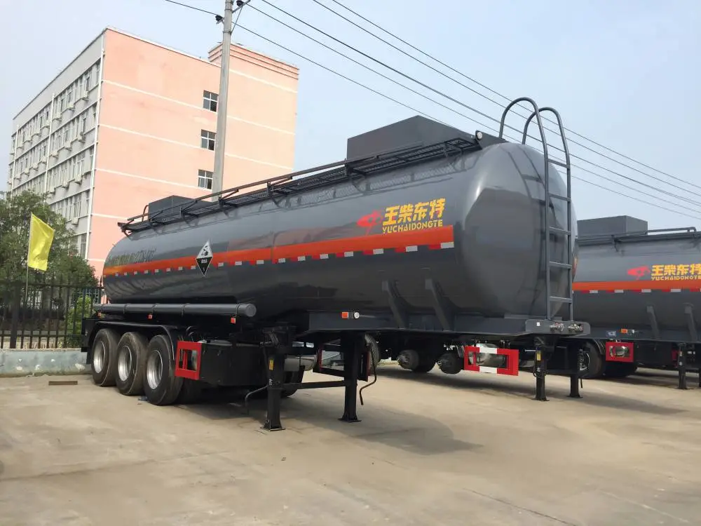 江苏南京东风天龙钢衬塑罐车, 26立方氢氧化钠罐车生产工艺