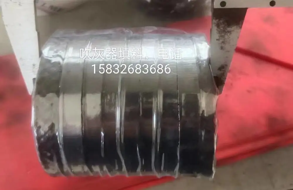 吹灰器填料组：.编织填料，由石棉、石墨、聚四氟乙烯复合密封环