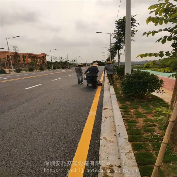深圳厂房热熔划线 检测站热熔标线施工多年经验