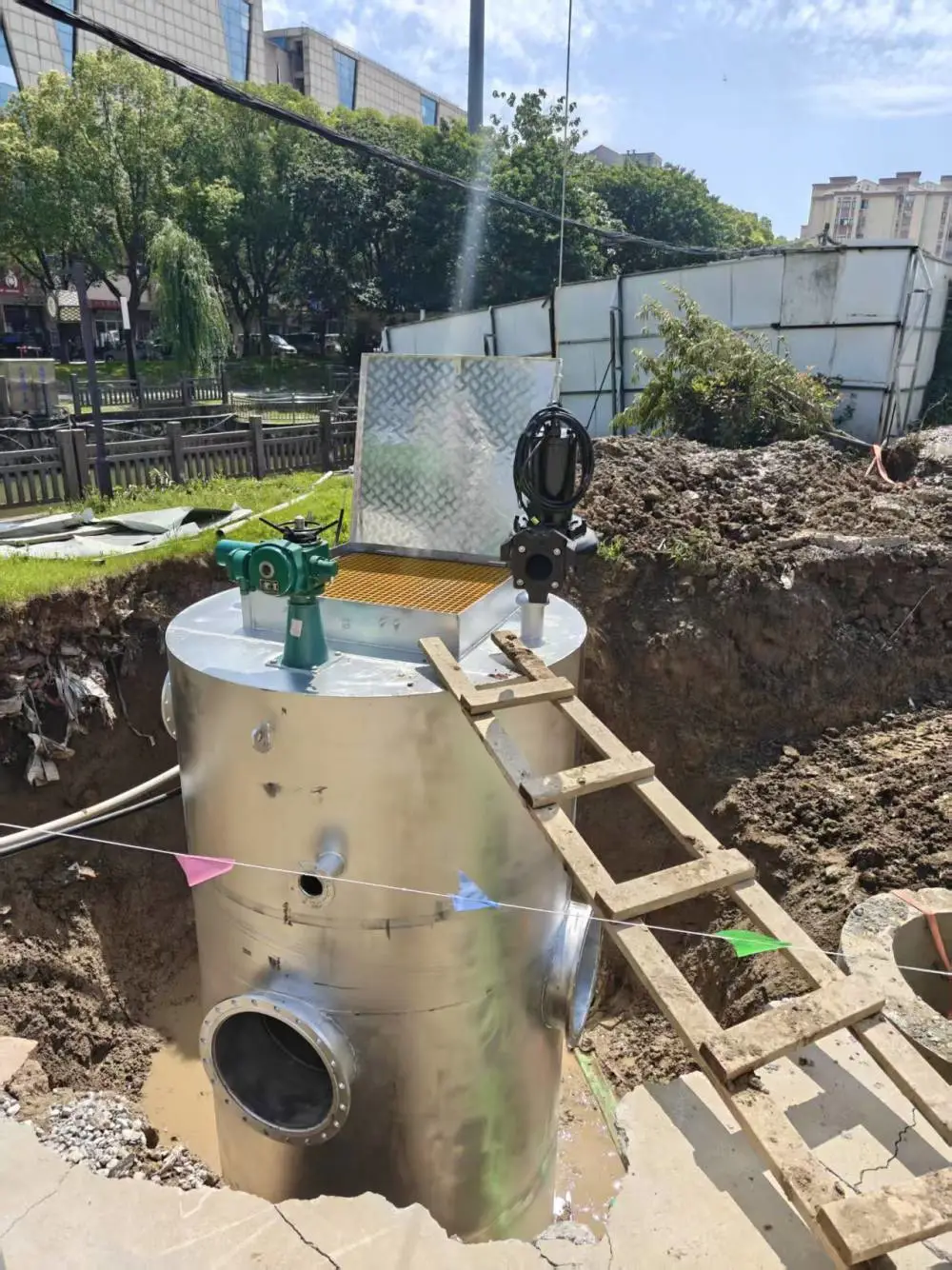 地埋式智能预制泵站 一体化污水雨水排放设备 500型 不锈钢304