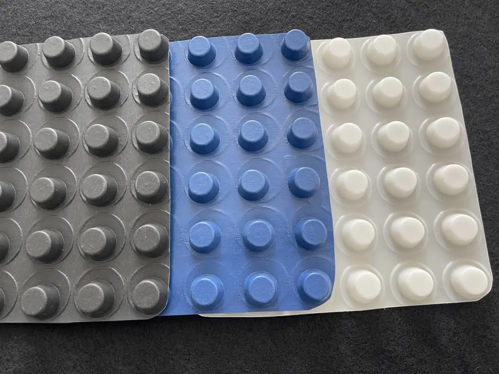 高密度聚乙烯HDPE塑料排水板 隧道防排水板专用 生产厂家规格齐全