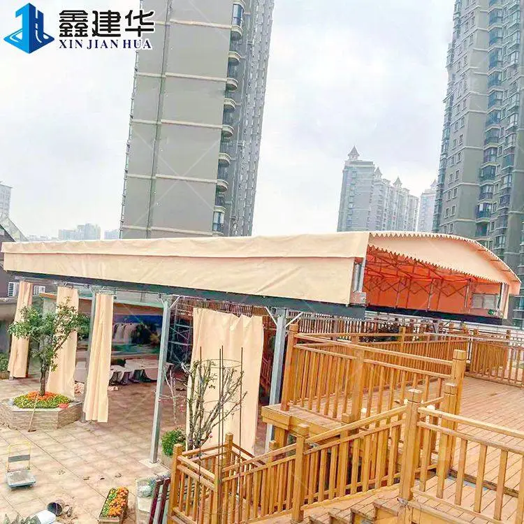 广东汕头 网球场遮阳篷 工业大型仓储棚 价格优惠