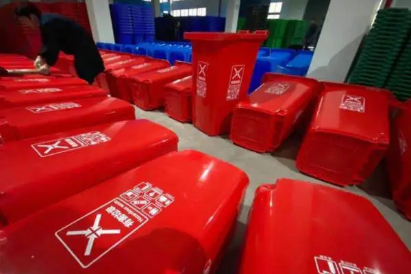 绍兴环卫塑料垃圾桶240升120升100升规格全面