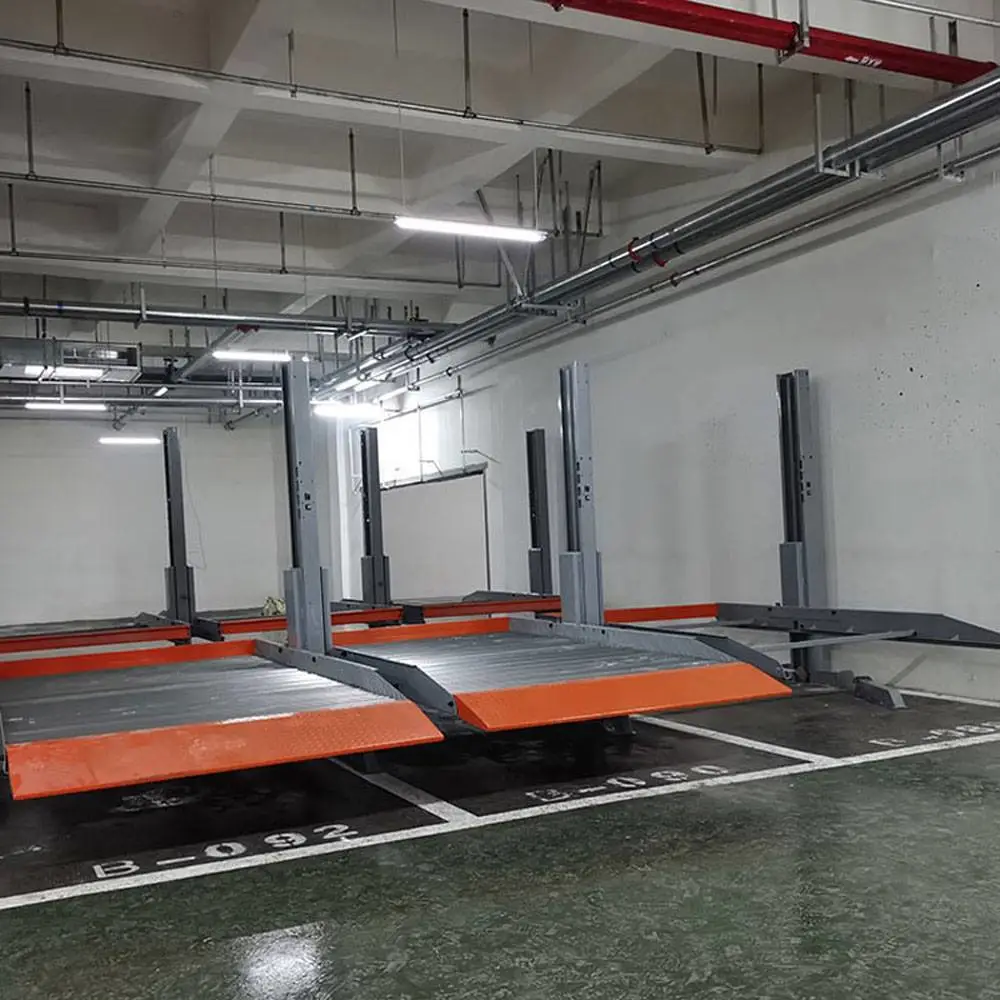甘肃省嘉峪关立体车库租赁 机械立体停车家用 机械式车库升降安装 莱贝自动泊车设备价格租用